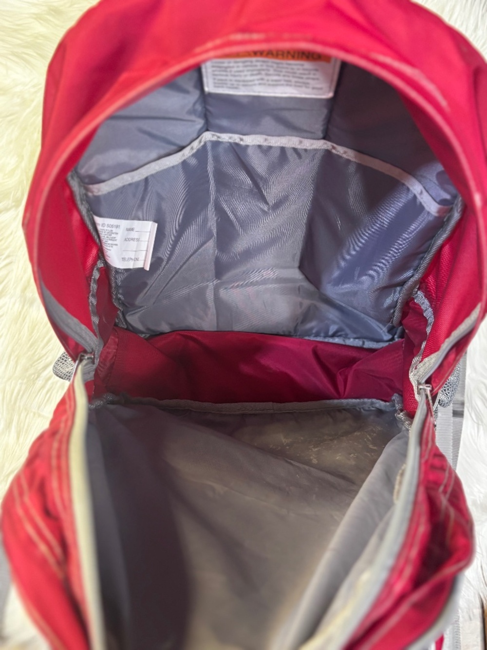 EUC [LL Bean] Red Backpack < All-Star Deluxe Book Pack > School Camp | 10+ - Picture 13 of 16
